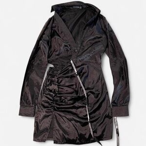 New PrettyLittleThing Black Dress